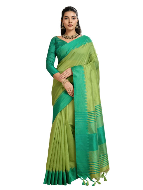 Vasthrlay Traditional Contrast Weaving
