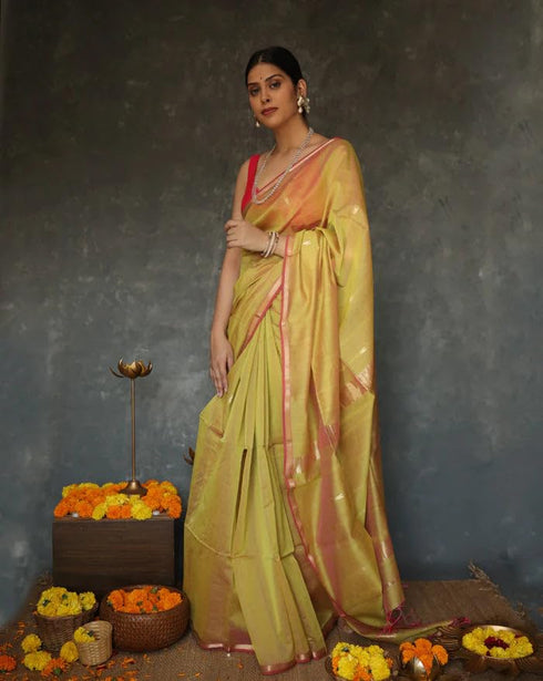 Vasthrlay Unstitched Saree