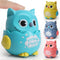 Press And Go Owl Car Toys For Boys And Girls Crawling Toys For Moving Dino Toy