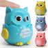 Press And Go Owl Car Toys For Boys And Girls Crawling Toys For Moving Dino Toy