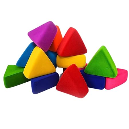 Rubbabu Just Triangles Foam Blocks
