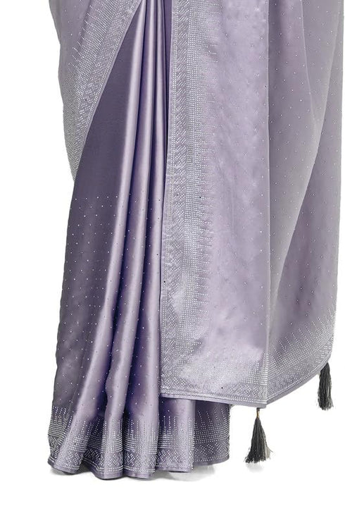 Vasthrlay Light Purple Embellished