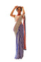 Vasthrlay Designer Contrast Traditional Royalblue