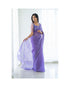 Vasthrlay Kanjivaram Cotton Lavender Ethnic Wear