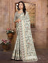 Vasthrlay Women's Cotton Kalamkari Wedding Saree With Blouse Piece