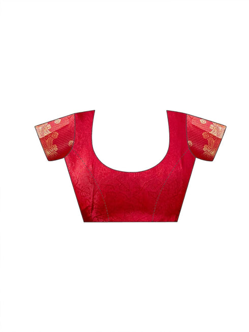 Vasthrlay Bandhani Printed Rama Saree