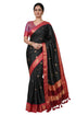 Vasthrlay Traditional Matching Unstitched Orangeblack