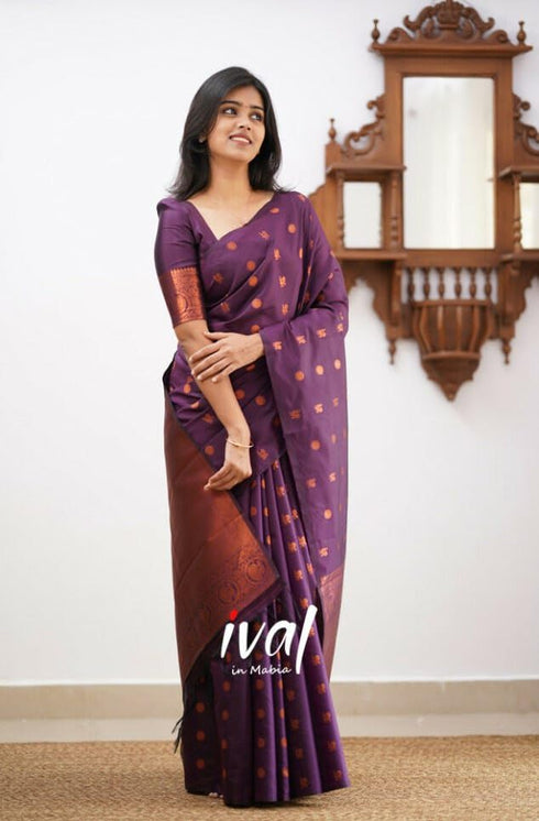 Vasthrlay Banarasi Unstitched Saree