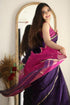 Vasthrlay Kanjivaram Unstitched Saree