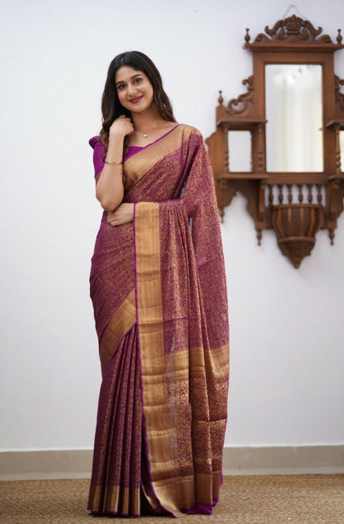 Vasthrlay Kanjivaram Saree