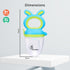 R For Rabbit First Feed Bunny Nibbler Soft Silicon Chewing Fruit Feeder For Babies