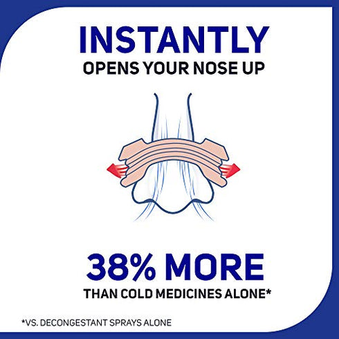Style Make Breathe Right Original Nose Strips to Reduce Snoring and Relieve Nose Congestion Large Tan 30 Count