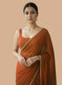 Vasthrlay Orange Decorative Unstitched Saree