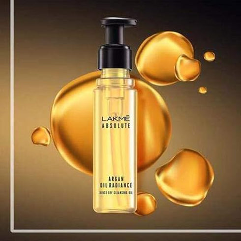Lakme Absolute Argan Oil Radiance Rinse Off Cleansing Oil