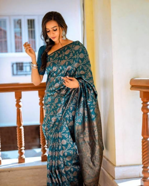 Vasthrlay Kanjivaram Traditional Unstitched