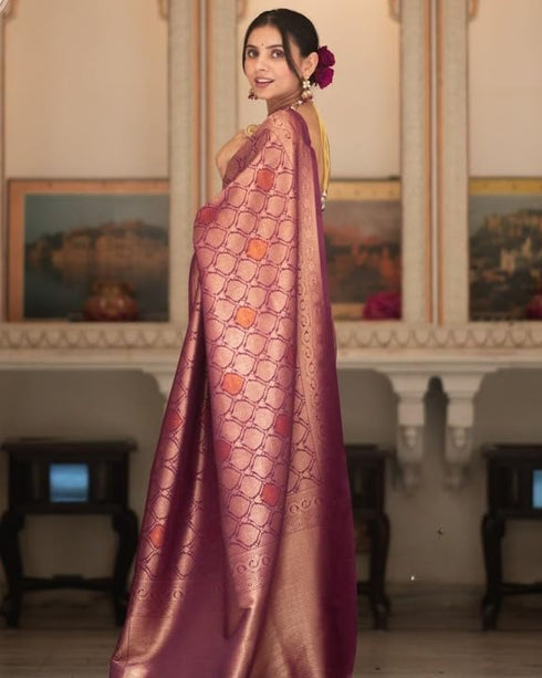 Vasthrlay Kanjivaram Wedding Saree