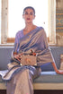 Vasthrlay Kanjivaram Banarasi Festival Unstitched Saree
