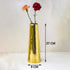 Brass Flower Vase Conical Shaped (Large, 11")