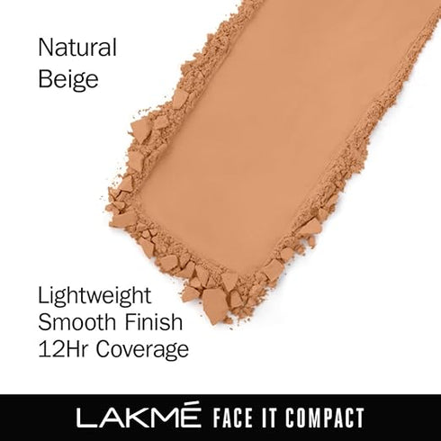 Lakme Faceit Compact Natural Beige