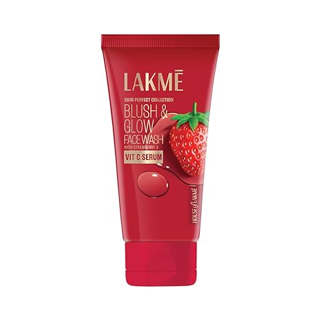 Lakme Blush & Glow Strawberry Freshness Gel Face Wash