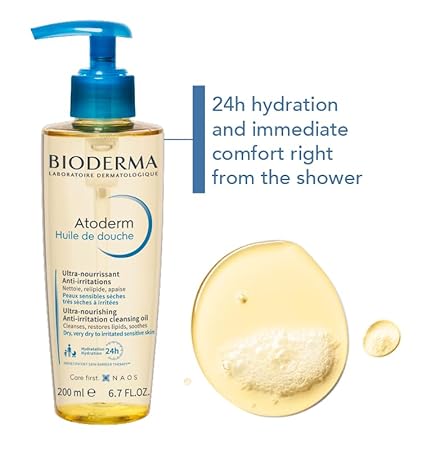 Bioderma Atoderm Huile de douche Anti-Irritation Cleansing Oil