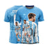 Messi Goat Edition Football Jersey | Customized And Personalized Name And Number | Available In Sizes For Kids| Men| And Women.