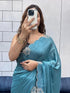 Vasthrlay Purple Border Unstitched Saree