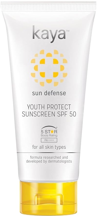 Kaya Clinic Youth Protect Sunscreen Cream SPF 50 PA++++ | UV A & UV B Protection