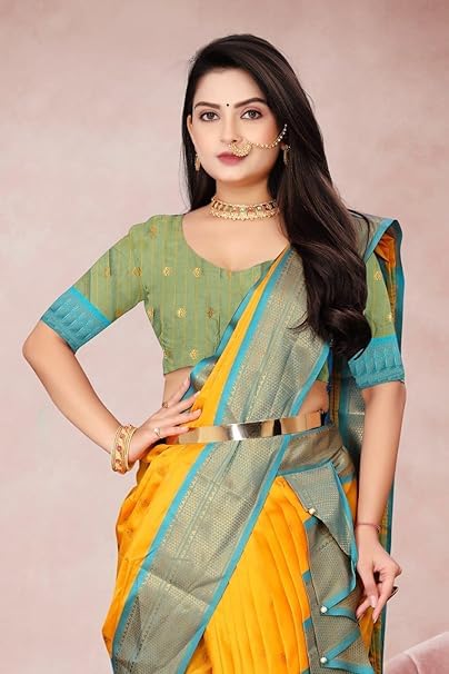 Vasthrlay Paithani Maharashtrian Beutiful Contrast
