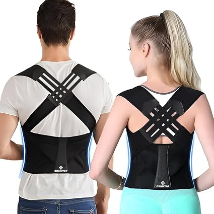 Growtop Neoprene Posture Corrector Belt For Men And Women