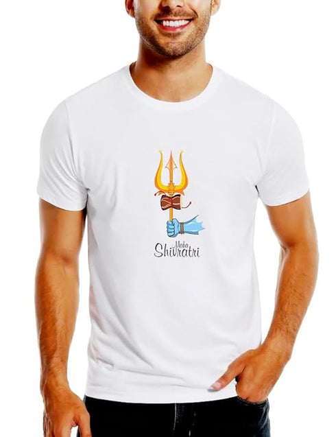 SS ENTERPRISES Maha Shivratri Graphic Printed T-Shirt