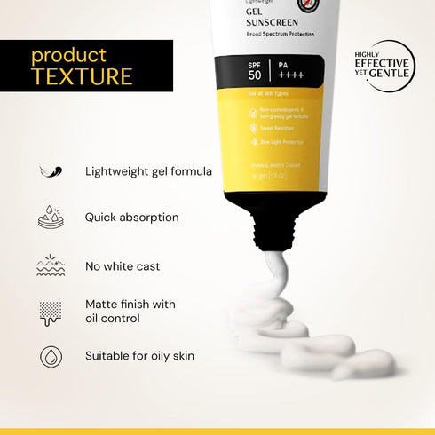 Deconstruct Face Gel Sunscreen SPF 50+ and PA+++