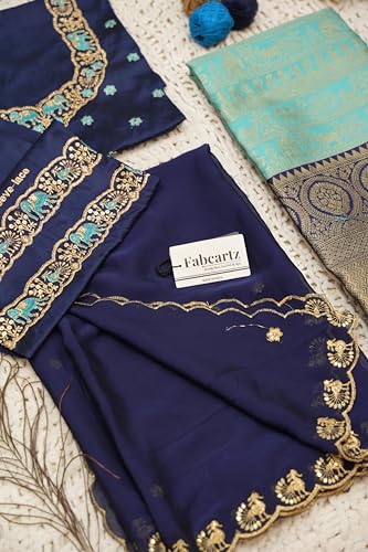 Vasthrlay Traditonal South Indian Unstitched Half Saree
