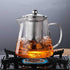 ZROY ENTERPRISE Borosilicate Round Glass Tea Pot