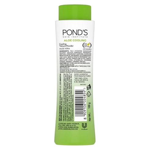 Pond's Cooling Powder with Goodness of Aloe Vera