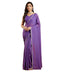 Vasthrlay Maroon Georgette Border Unstitched Saree