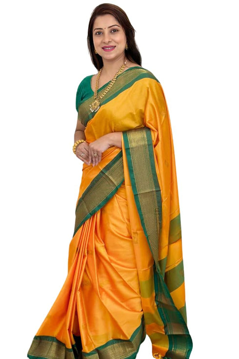 Vasthrlay Kanjivaram Lichi Blouse Ethnic Wear