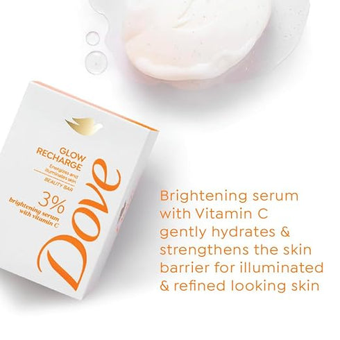 Dove Glow Recharge Serum Beauty Bar