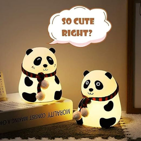 Panda Lamp, Panda Gifts, Panda Touch Silicone Lamp