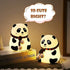 Panda Lamp, Panda Gifts, Panda Touch Silicone Lamp