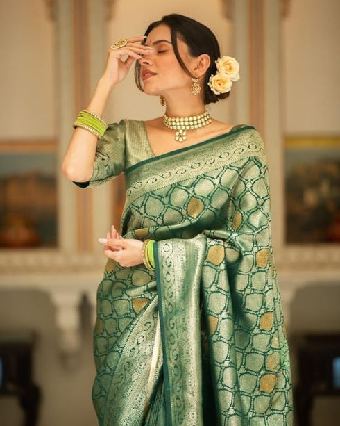 Vasthrlay Kanjivaram Wedding Saree