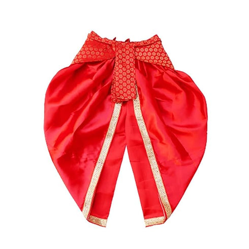 Red Krishna Costume for Kids