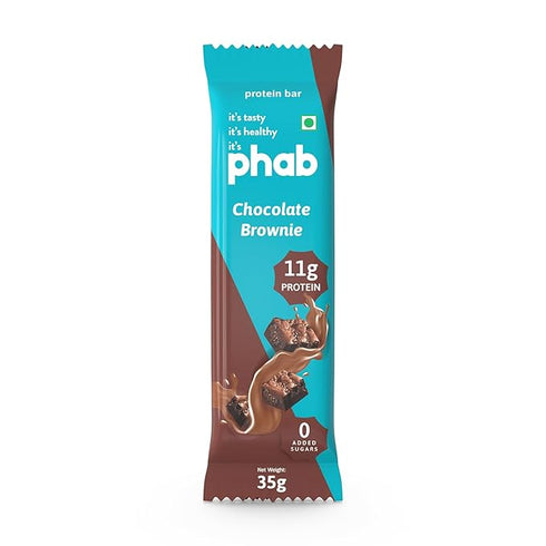 Phab Chocolate Brownie 11G Protein Bars