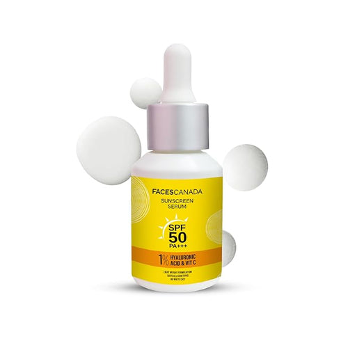 FACES CANADA Sunscreen Serum 30ml | SPF 50 PA+++