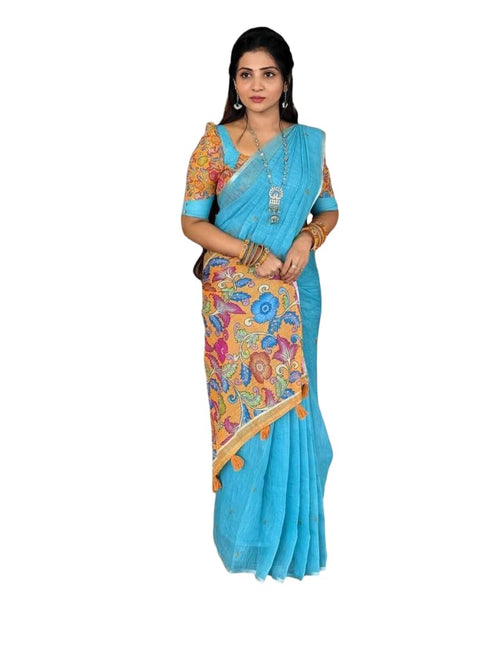 Vasthrlay Multicolor Embroidered Designer Festival