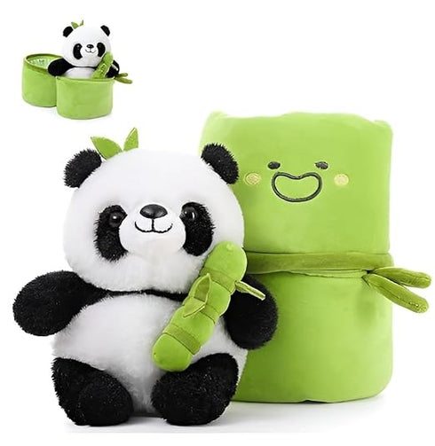 Niku Bamboo Panda Soft Toy Teddy Bear for Girls