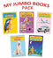 My Jumbo Book - Pack (5 Titles) - Birds, Words, Vehicles, Dog, Nursery Rhymes