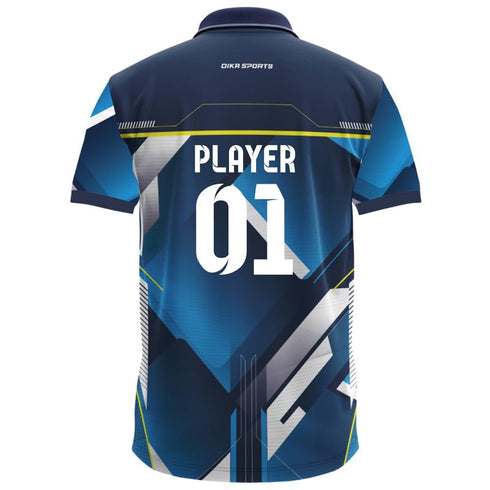 Dika Sports Custom Number And Number Cricket Sports Jersey Tshirt For Men