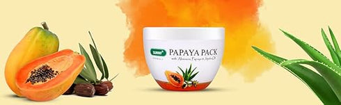 Sunny Herbals Papaya Pack with Aloevera and Papaya Jojoba Oil