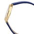 Casio Women Leather Analog Blue Dial Watch-She-4543Gl-2Audf Band Color-Blue